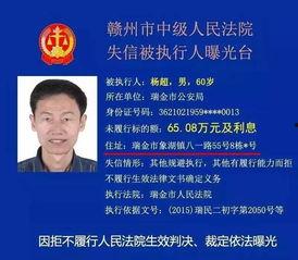 赣州记者爆料老赖事件最新,最新“老赖”事件引发社会关注  第2张